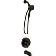 thumbnail image 1 of Moen 82879BRB Tiffin Tub And Shower Trim Package - Bronze, 1 of 7