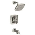 thumbnail image 1 of MOEN 82922SRN Conway Single Handle 1-Spray Tub and Shower Faucet 1.75 GPM with Valve in. Spot Resist Brushed Nickel (Valve Included), 1 of 4