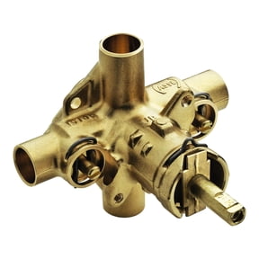 Moen Commercial PosiTemp Pressure Balancing Shower Valve with Stops 1/2-Inch Sweat CC Connections and 1/4 Turn Stops