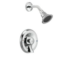 MOEN 8375 Posi-Temp 1-Handle 1-Spray Shower Faucet Valve Included in Chrome