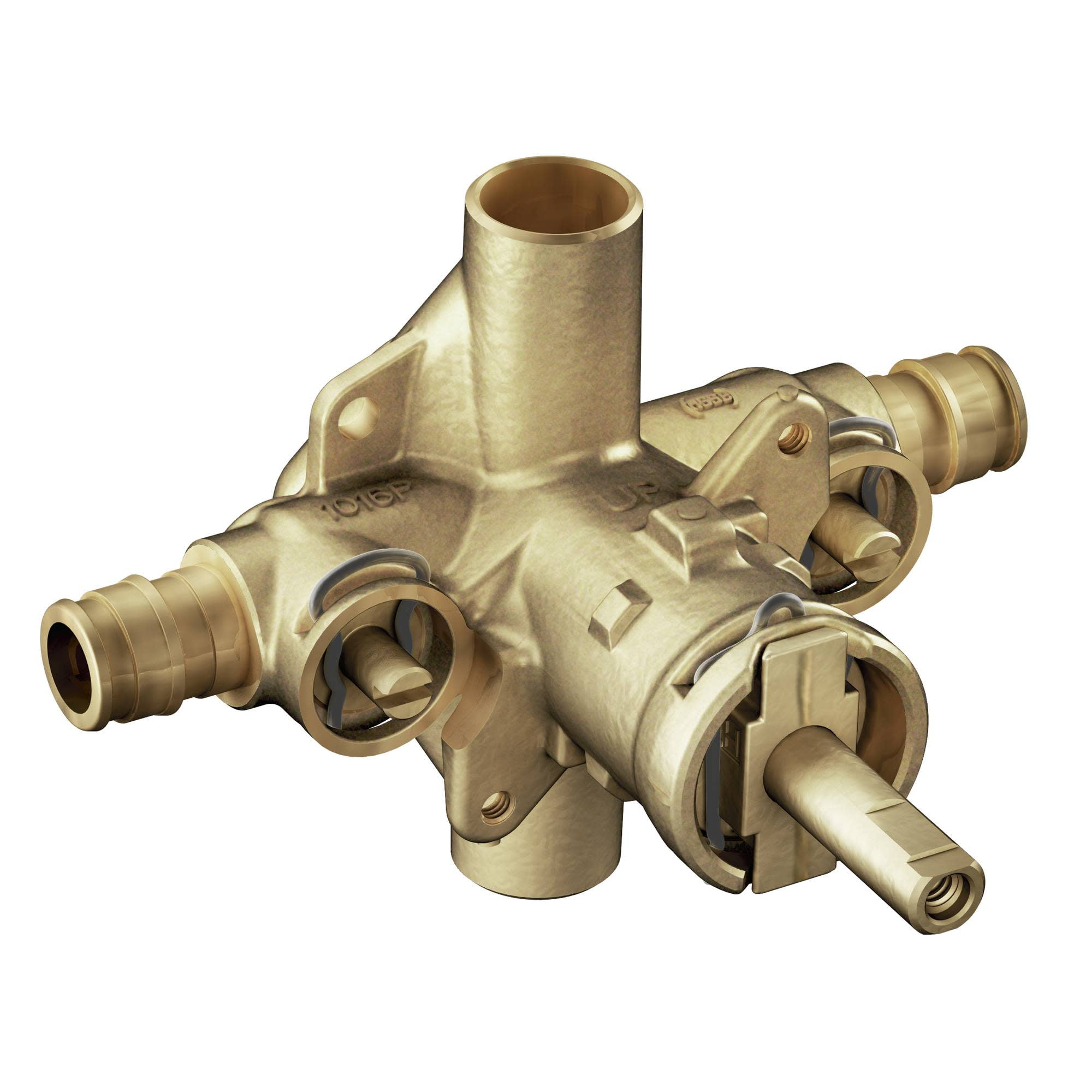 Moen Gold Brass 1/2" PEX Posi-Temp Rough-In Valve