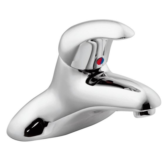 MOEN 8413F12 Commercial 4 in. Centerset Single-Handle Lavatory Faucet, Chrome Plated