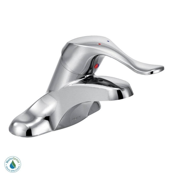 Moen 8422 Single Handle Centerset Bathroom Faucet From The M-Dura Collection (Valve