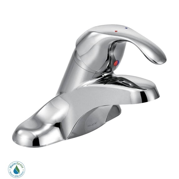 Moen 8437 Single Handle Centerset Bathroom Faucet From The M-Bition Collection (Valve