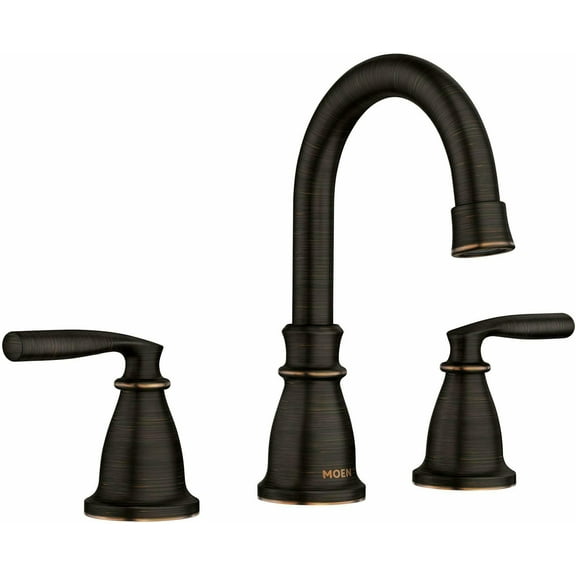 Moen 84539BRB Hilliard 2 Handle Widespread Lavatory Faucet - Mediterranean Bronze