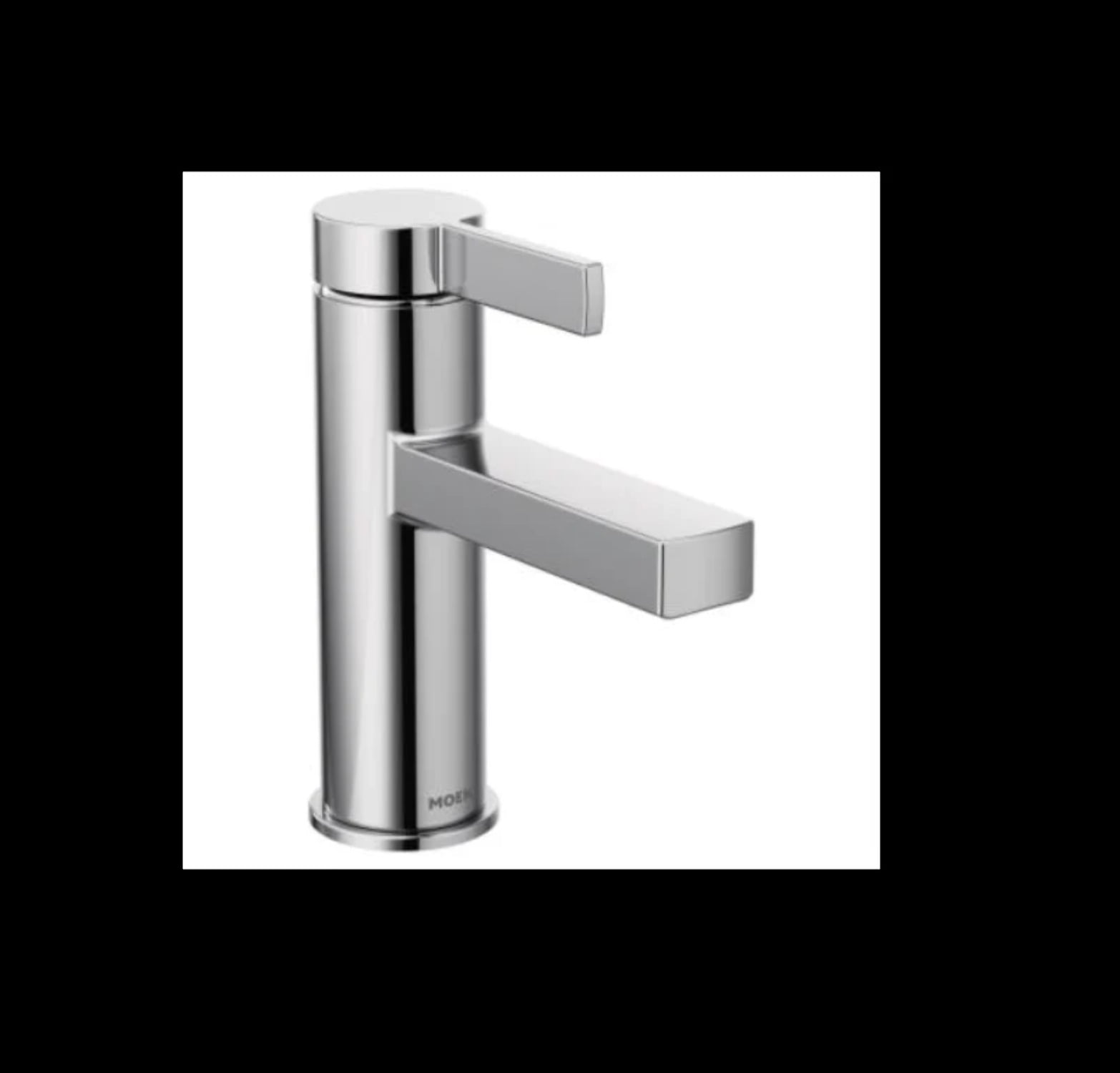 Beric Chrome Modern Single Handle Bathroom Faucet