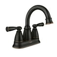 thumbnail image 1 of Moen 84943BRB Banbury Two Handle, High Arc Bathroom Faucet, Mediterranean Bronze - Quantity 1, 1 of 6