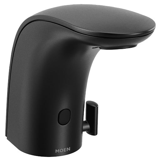 Moen 8554ACBL M-POWER Matte black one-handle sensor-operated lavatory faucet