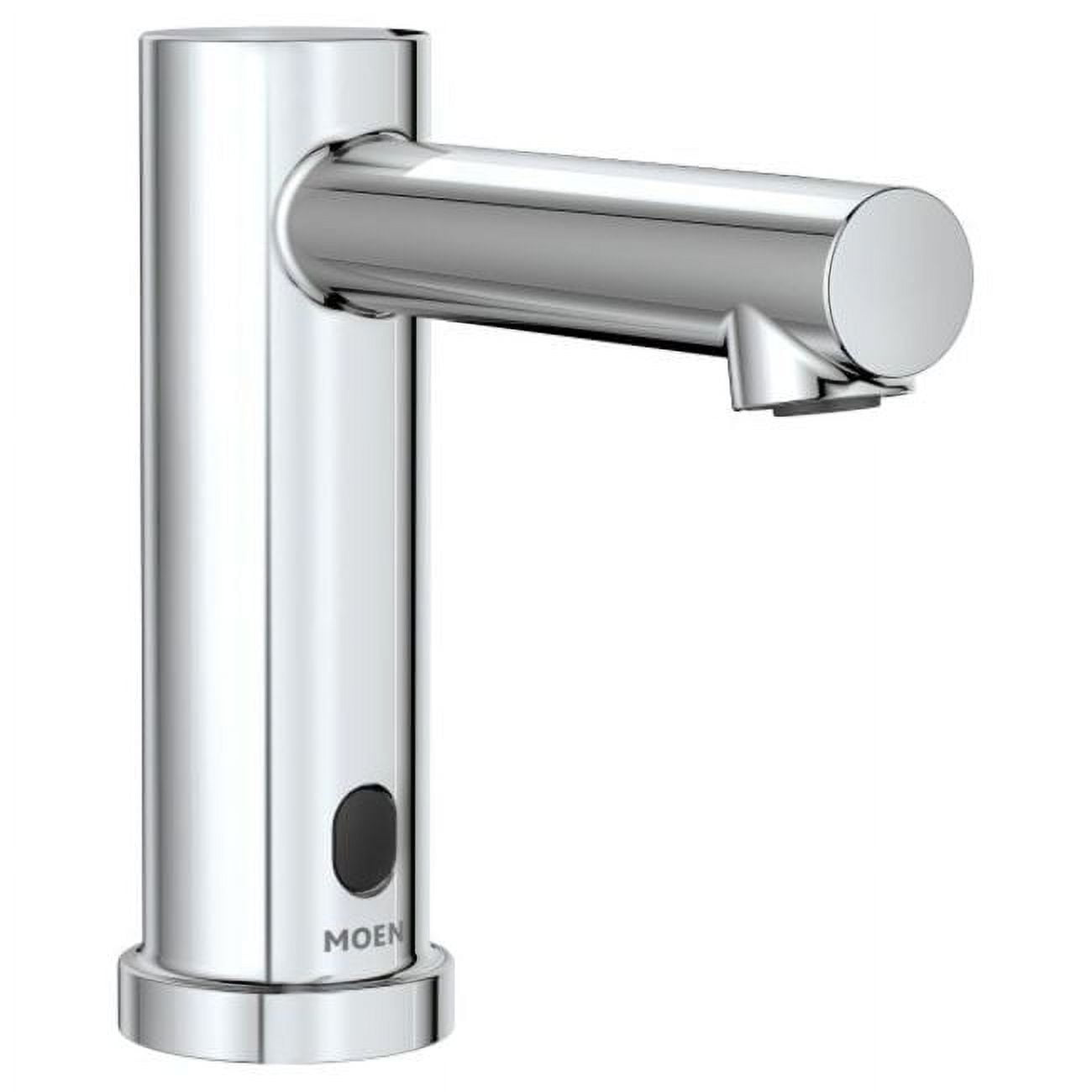 Brushed Nickel Modern Single Hole Sensor Faucet