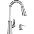 thumbnail image 1 of Moen 87028SRS Edwyn Spot Resist Sta Inless 1Handle Deck Mount Pulldown Kitchen Faucet, Stainless Steel, 1 of 1