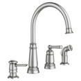 thumbnail image 1 of Moen Edison One-Handle High Arc Kitchen Faucet, Side Sprayer, Spot Resist Stainless, 1 of 7