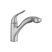 MOEN Brecklyn Single-Handle Pull-Out Sprayer Kitchen Faucet with Power Clean in Spot Resist Stainless