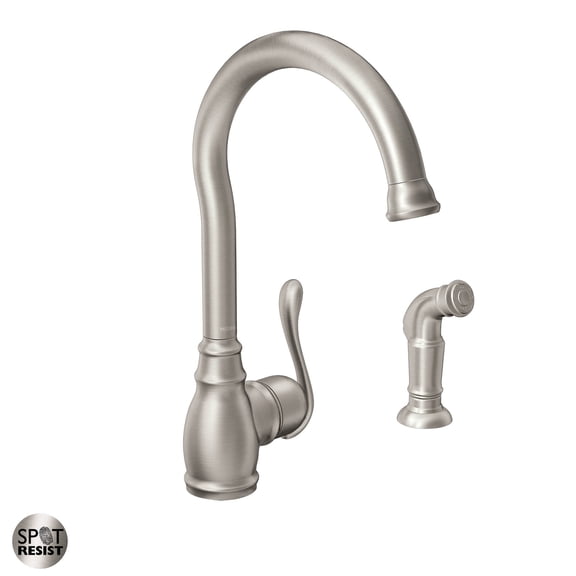 Moen 87650 Anabelle Kitchen Faucet - Spot Resist Stainless