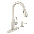 thumbnail image 1 of MOEN Essie 87014SRS Single-Handle Pull-Down Sprayer Kitchen Faucet with Reflex and Power Clean in Spot Resist Stainless, 1 of 6
