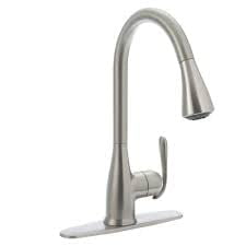 Moen Haysfield 87879SRS Pull-Down Kitchen Faucet Spot Resist Stainless