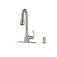 thumbnail image 1 of Moen 87912EWSRS Georgene MotionSense Wave One-Handle Pulldown Touchless Kitchen Faucet, 1 of 5