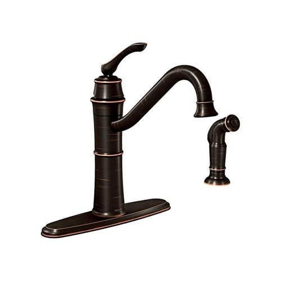 Moen 87999BRB Kitchen Faucet, 6.00 x 6.00 x 4.00 inches, Mediterranean Bronze