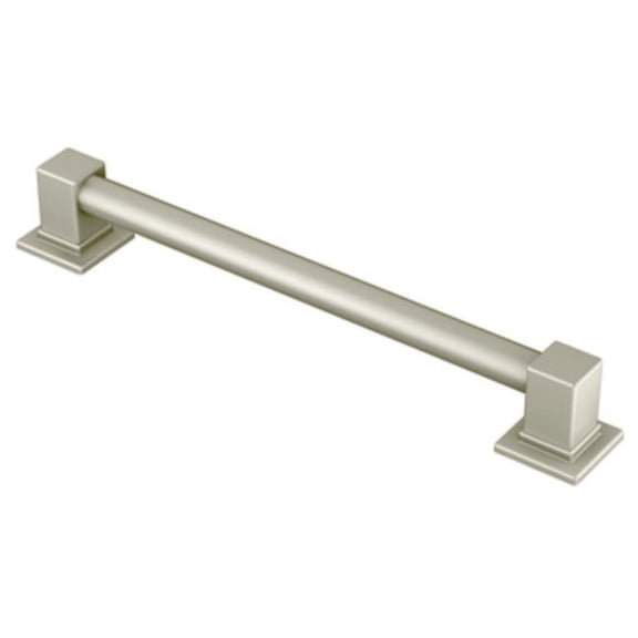 Moen 90 Degree Brushed Nickel 42" Designer Grab Bar