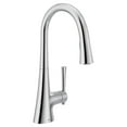 thumbnail image 1 of Moen 9126 Kurv Single Handle Pull Down Kitchen Faucet in Chrome, 1 of 7