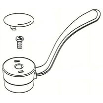 Moen 93380 Single Lever Handle Kit - Chrome