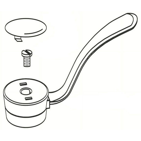 Moen 93380 Single Lever Handle Kit - Chrome