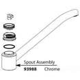 thumbnail image 1 of Moen 93988W Glacier Spout Kit - Replacement Part, 1 of 1