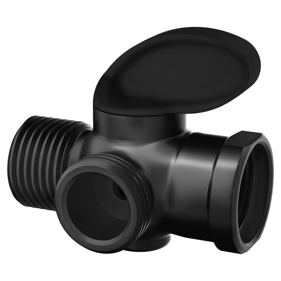 Moen A720BL Matte Black Shower Arm Diverter