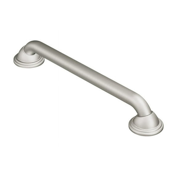 Moen ADA Compliant 16 inch Grab Bar, Brushed Stainless