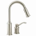 thumbnail image 1 of Moen Aberdeen Classic Stainless One-Handle Pulldown Kitchen Faucet, 1 of 7
