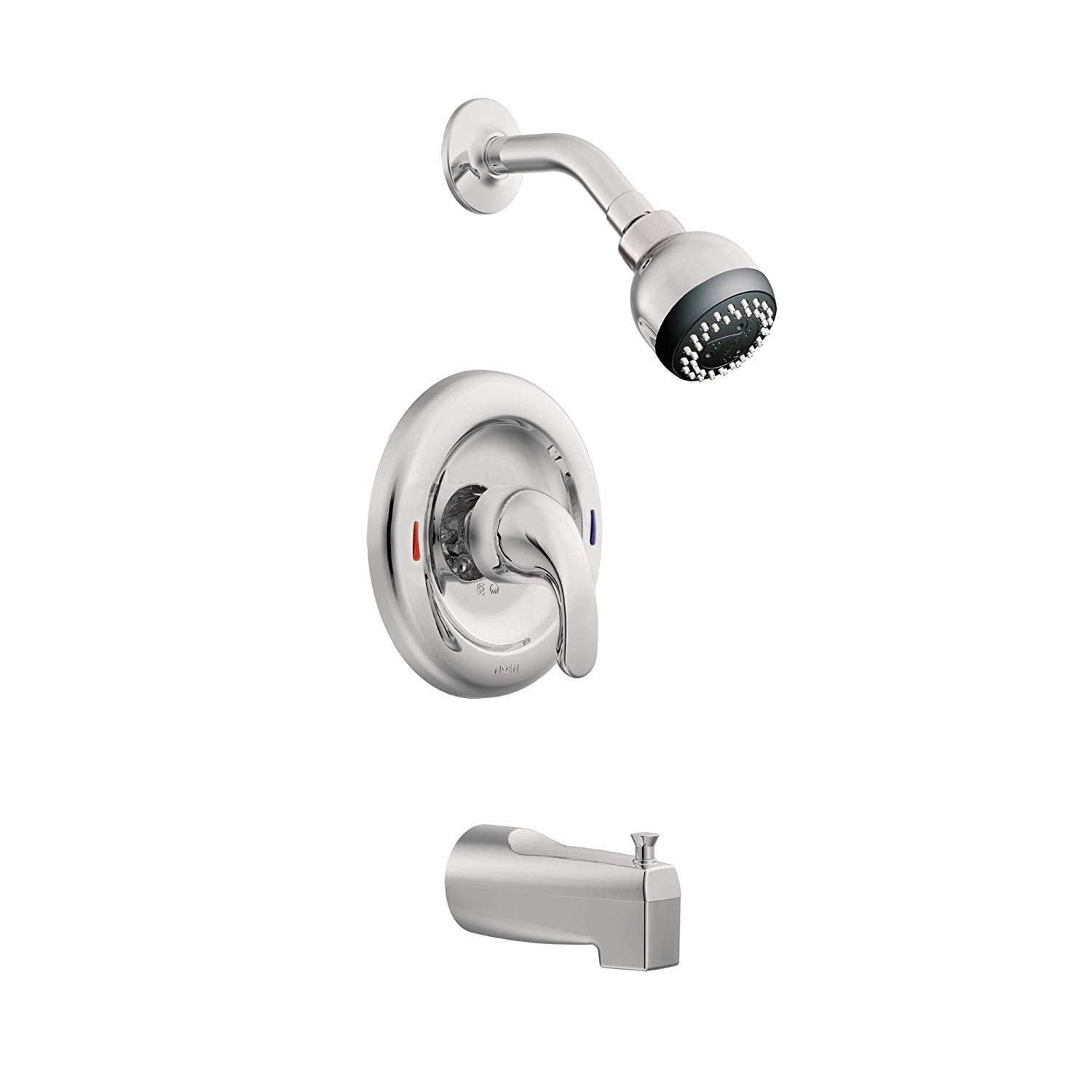 Moen T2473NHBN Genta Einhebel-Duschventil – Posi-Temp, Gebürstetes Nickel, Ohne Duschkopf