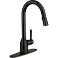 thumbnail image 1 of Moen Adler Series 87233BRB Pull-Down Kitchen Faucet, 1.5 gpm, 1-Faucet Handle, 1-Faucet Hole, Metal, Lever Handle, 1 of 9