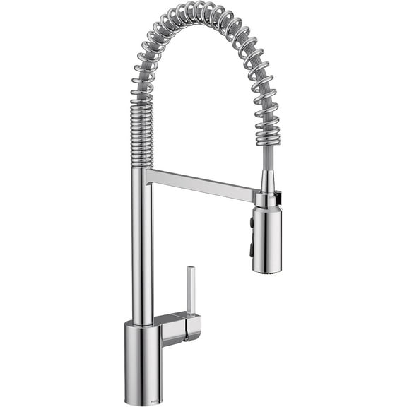 Moen Align Chrome One-Handle Pre-Rinse Spring Pulldown Kitchen Faucet
