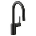 thumbnail image 1 of Moen Align Matte Black One-Handle Pulldown Bar Faucet, 1 of 7