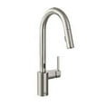thumbnail image 1 of Moen Align Spot Resist Stainless One-Handle Pulldown Kitchen Faucet, 1 of 7