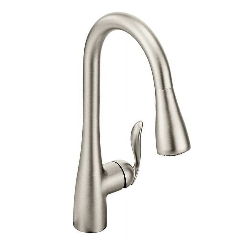 Stainless Steel Pull-Out Spray Kitchen Faucet with Single Handle