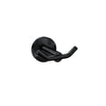 thumbnail image 1 of Moen Arlys 3In Double Robe Hook Matte Black Zinc, 1 of 3