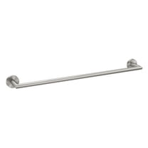 Moen Arlys Brushed Nickel Silver Towel Bar 18 in. L Zinc