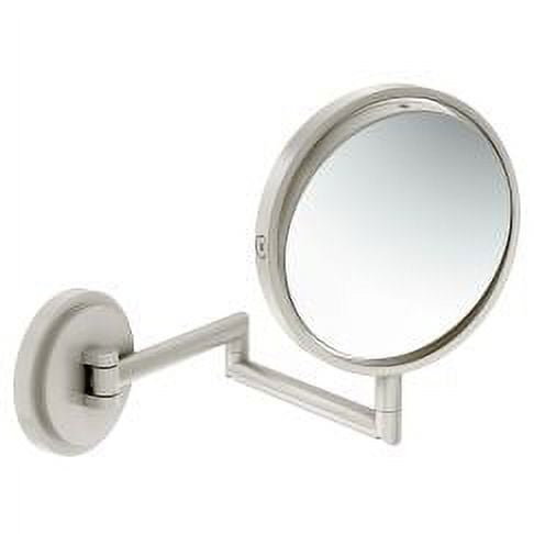 Moen Arris Brushed Nickel 5X Magnifying Mirror