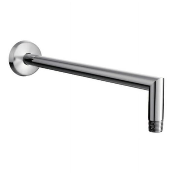Moen Arris Chrome Shower Arm, Chrome, 1/2 in, 12 in Pipe & Plumbing Tubing