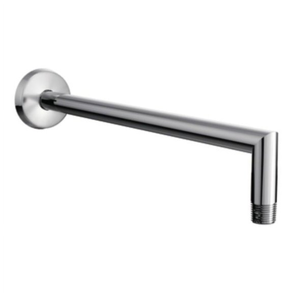 Moen Arris Chrome Shower Arm, Chrome, 1/2 in, 12 in Pipe & Plumbing Tubing