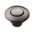 thumbnail image 1 of Moen AS-4201-BLS Disposal Air Switch Button Only - Stainless Steel, 1 of 5