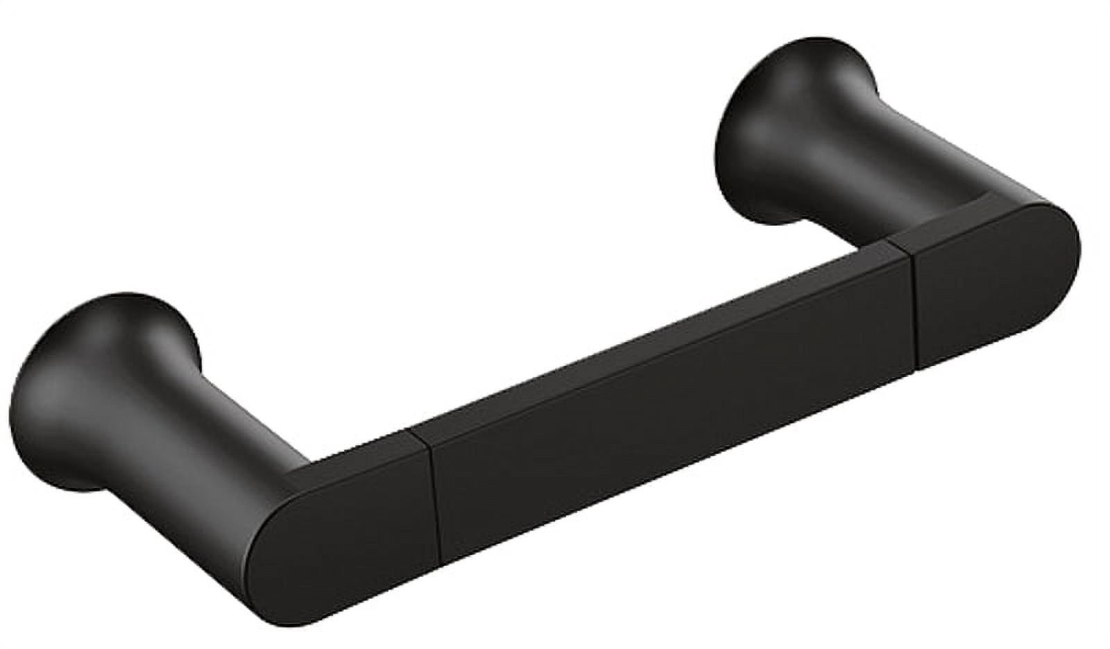 Matte Black Modern Wall Mounted Hand Towel Bar