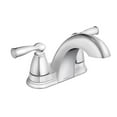 thumbnail image 1 of Moen Banbury Chrome Centerset Bathroom Sink Faucet 4 in., 1 of 7