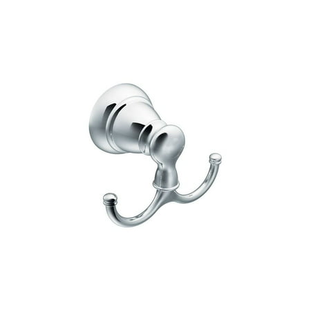 Moen Banbury Robe Hook Bathrobe Hook Chrome Wall Mount - Chrome Finish