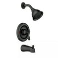 thumbnail image 1 of Moen Banbury Posi-Temp 1-Handle Lever Tub and Shower Faucet, Matte Black 82910BL, 1 of 8