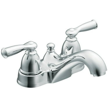 Moen Banbury Two-Handle Low Arc Bathroom Faucet