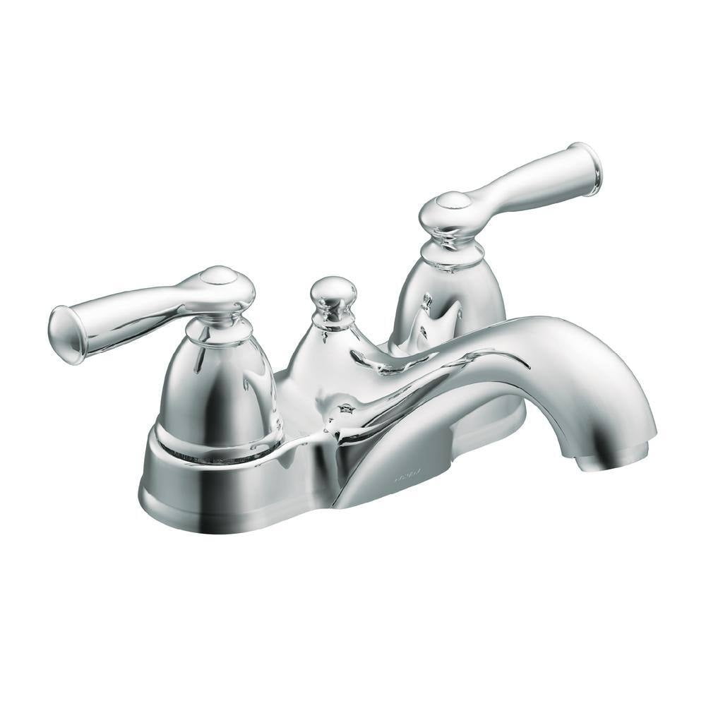 Moen Banbury Two-Handle Low Arc Bathroom Faucet - Walmart.com