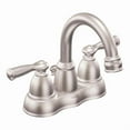 thumbnail image 1 of Moen Banbury Brushed Nickel Bathroom Faucet 4 in., 1 of 7