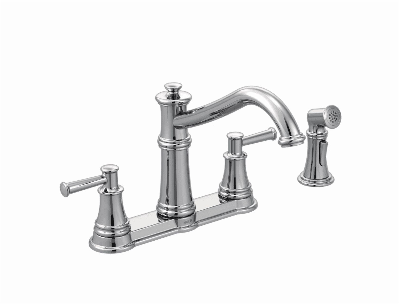 Moen Belfield Chrome Two-Handle Kitchen Faucet
