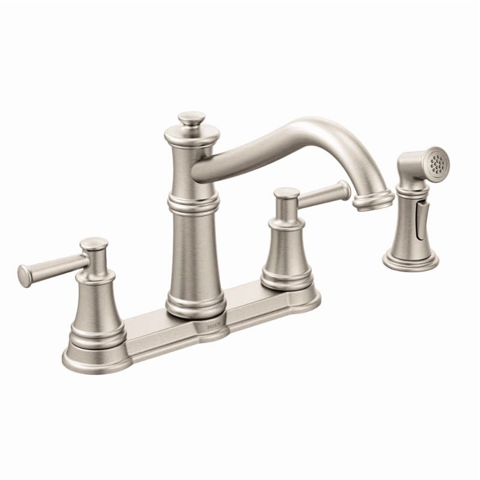 Moen Belfield Spot Resist Stainless Two-Handle Kitchen Faucet